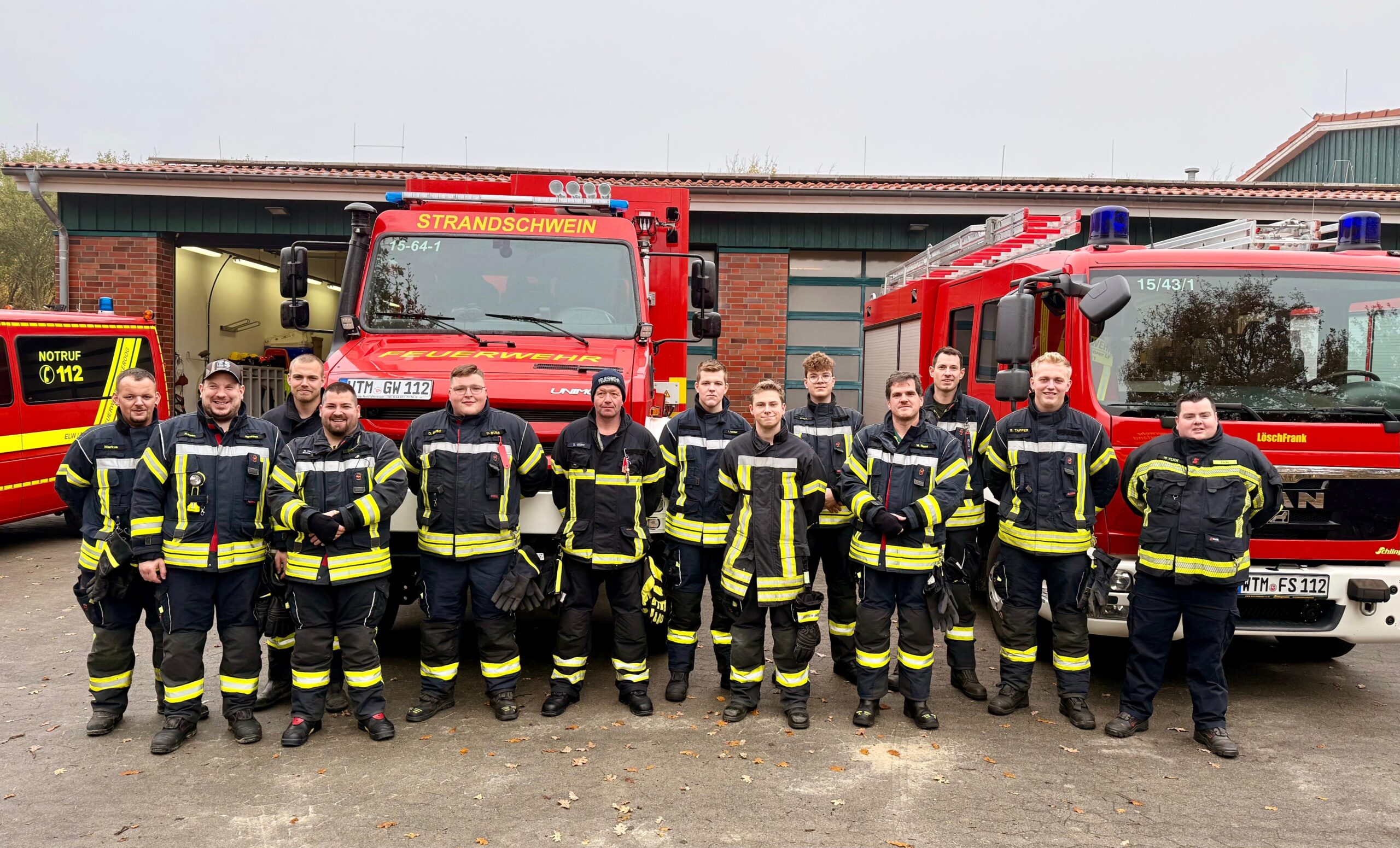 Unterstützung der Feuerwehr Spiekeroog