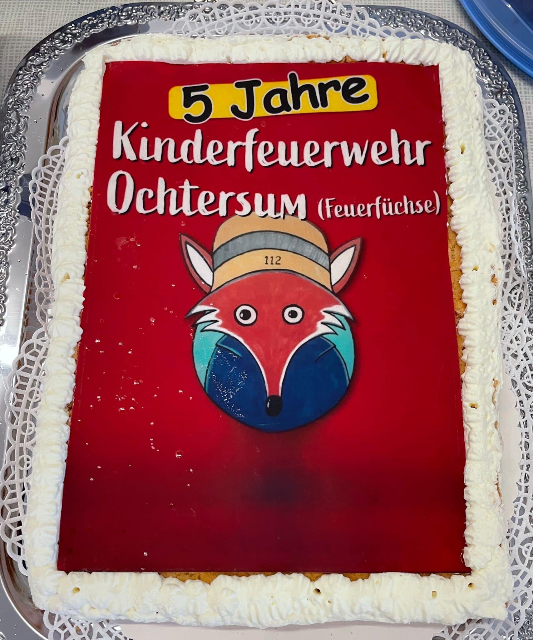 5-Jähriges Jubiläum – Kinderfeuerwehr Ochtersum „Die Feuerfüchse“